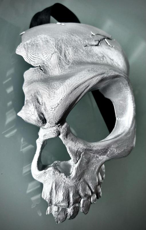 half Skull Mask