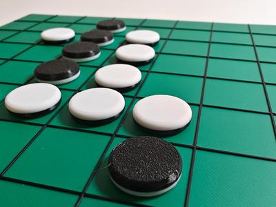 Portable  Othello (Reversi) Modern design with box