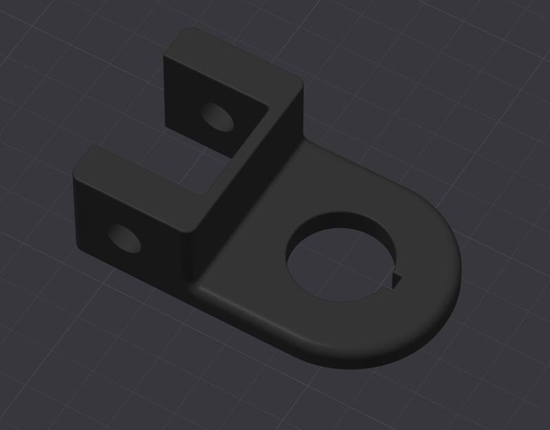 Panel Mount Beacon 1x1 Extrusion Mount (FIRST Robotics RSL)