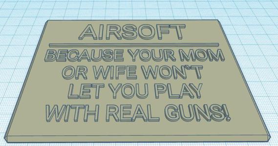 Airsoft Sign