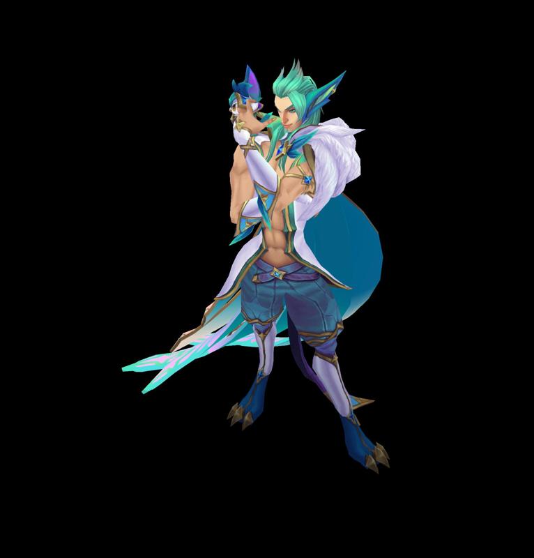 Redeemed Star Guardian Rakan League of Legends 3D print model