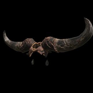 Great Horned Headband from Elden Ring (Fur Armor set) (wearable)