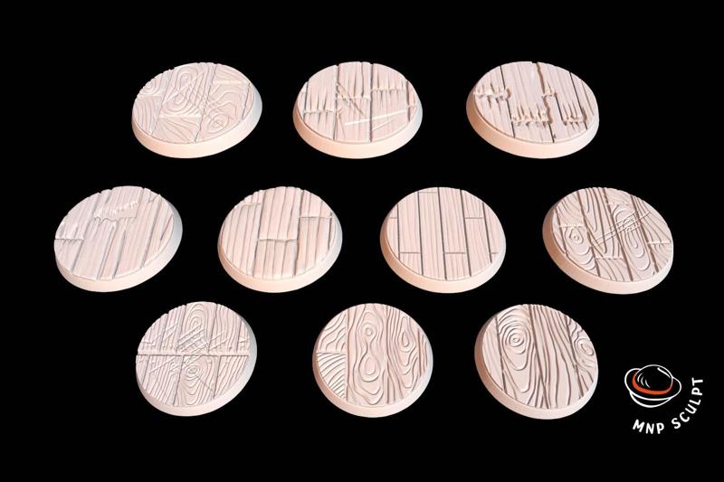 Wooden Bases 25 mm