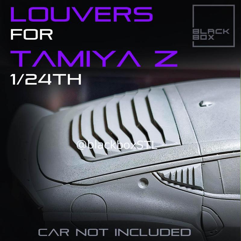 Z 2023 WINDOW LOUVER SET FOR TAMIYA 1-24 Modelkit