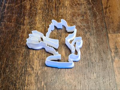 Halloween: devil cookie cutter small