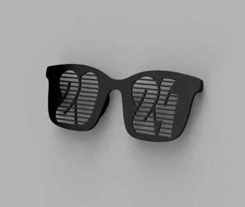 New Year Glasses 2024 - RB
