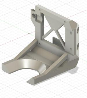 2025 Improved Anycubic Kobra NEO fan duct