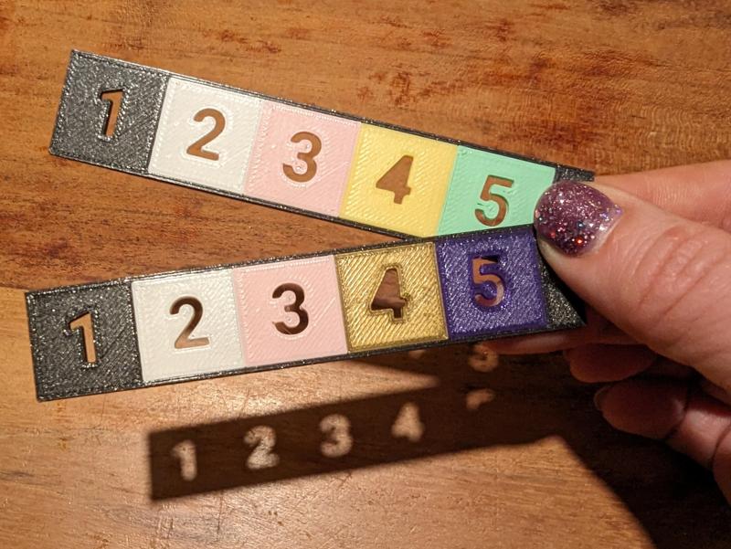 Multi Material Palette - Quick Test Print for MMU3