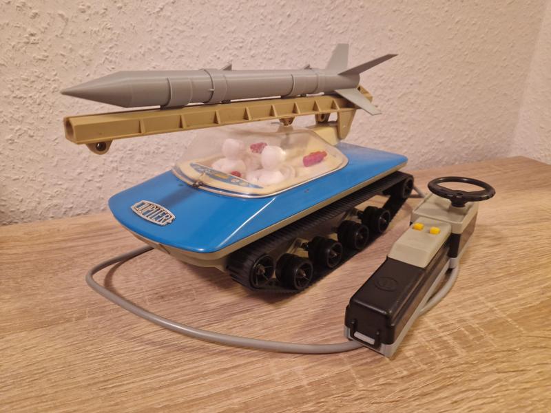 Jupiter Mondfahrzeug Rakete