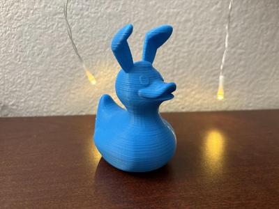 Bunny Ear Rubber Duck 