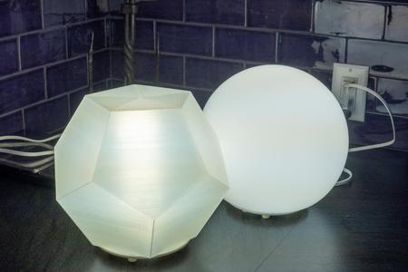 Dodecahedron Shade for Ikea Fado lamp