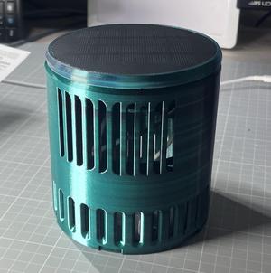 Adapter for 110mm circular solar panel