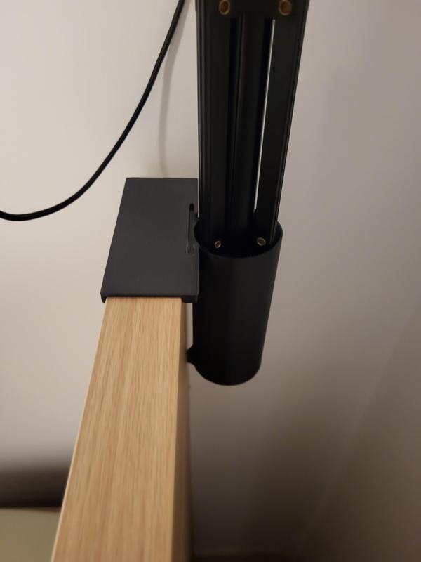 Selfie stick Tripod holder for Malm Bed