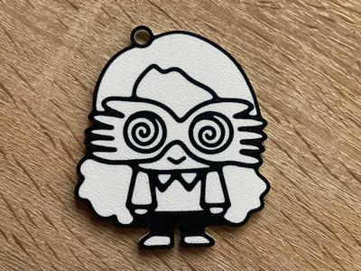 Harry Potter - Luna Lovehood keychain - 2 colors
