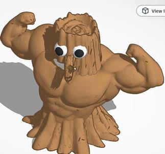 Dave the all knowing buff tree stump