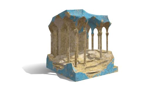 Medieval Ruins Terrain