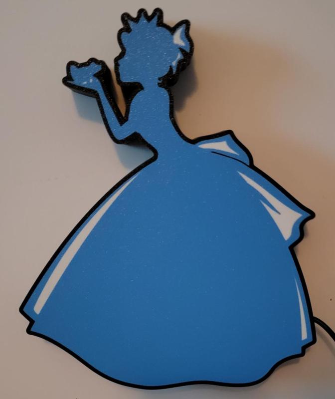 Princess and the Frog LED Lightbox