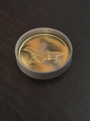 4cm Medallion Display Case
