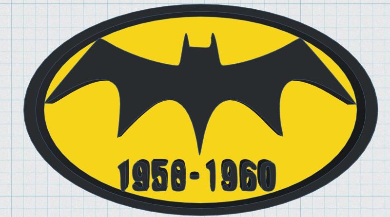 Batman Logo 1958-1960