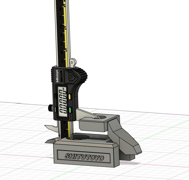 Shitutoyo Caliper Height Gauge Base, Magnetic FREE