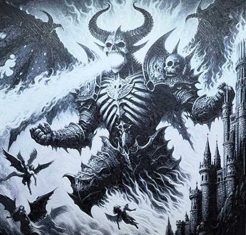 Horned Skull Demon #8