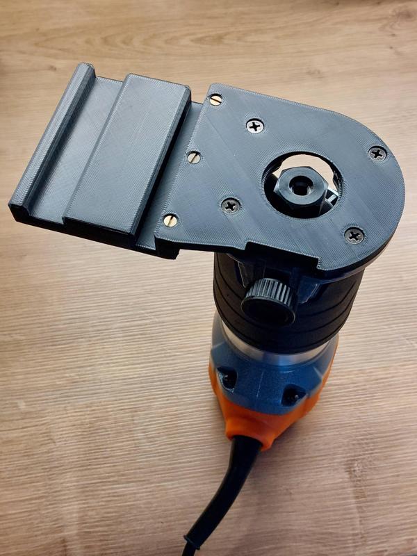 Makita Trim Router carriage for Parkside guiderail