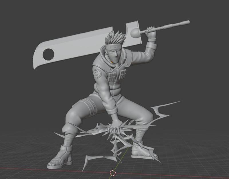 Kakashi Zabuza 4th Great Ninja War Ready to Print