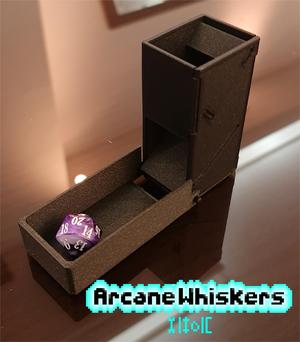 Pixie, the pocket sized dice tower