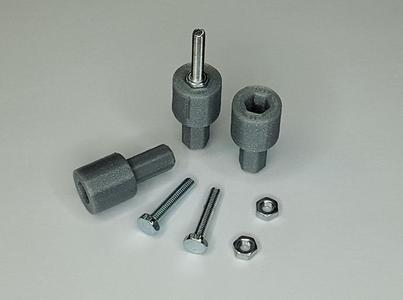 M3 socket with quarter inch shaft