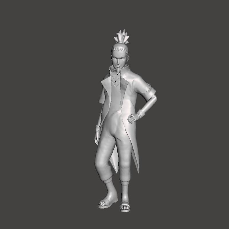 Shikamaru Nara Boruto 3D Model