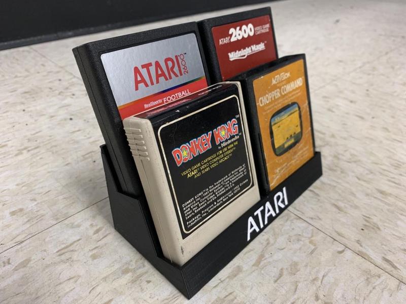 Atari 2600 Cartridge Display Stand