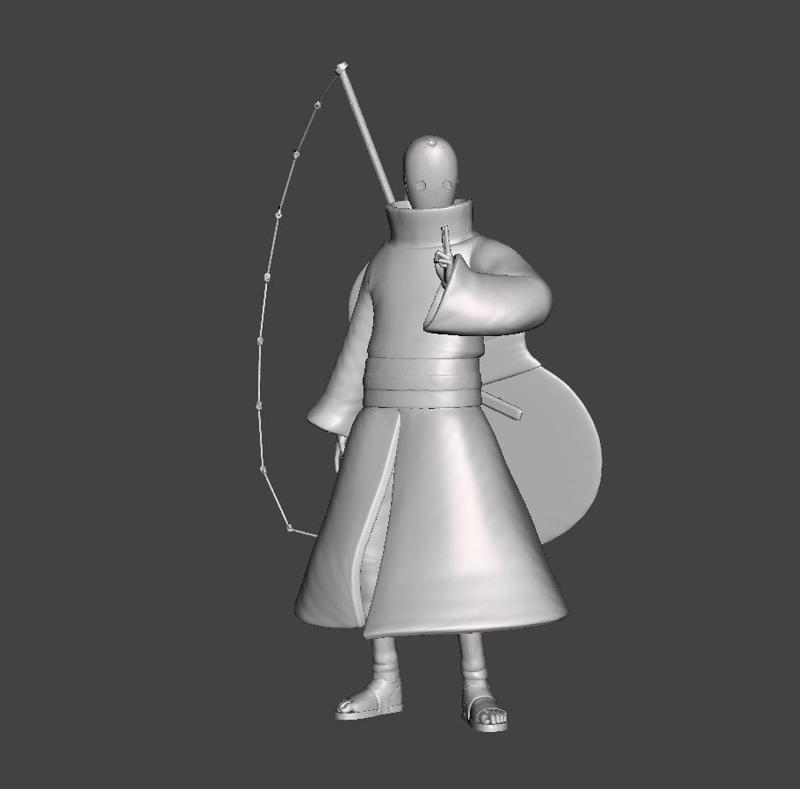 Obito masked (Great Ninja War) 3D Model