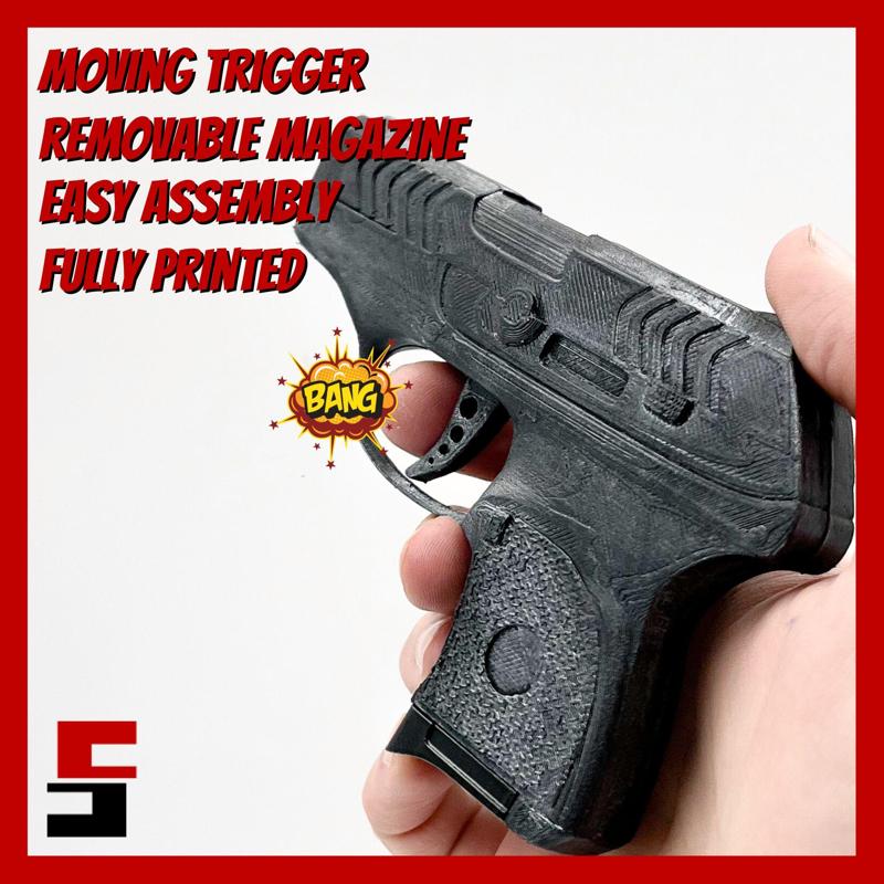 PISTOL RUGER LCP MOVABLE TRIGGER PARTS articulated