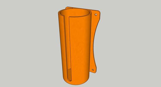 Müllbeutelrollenhalter (25l Beutel)