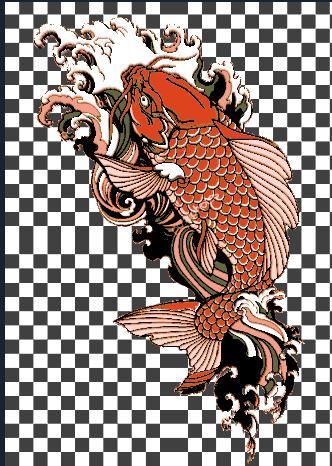 HueForge - Carpa Koi