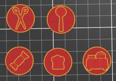 Oborové žetony naší školy