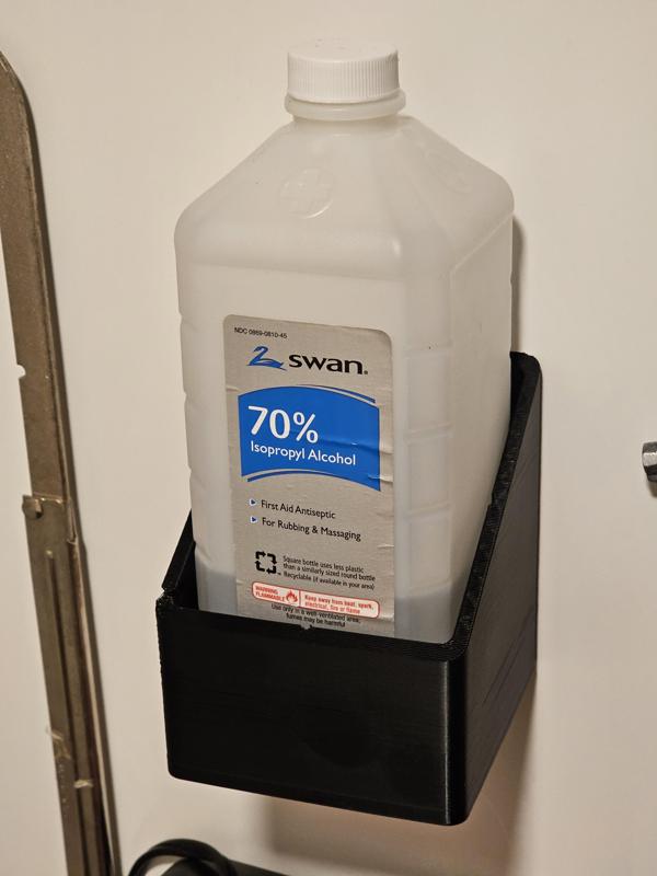 IPA isoprapanol 32 oz costco 1l square container holder