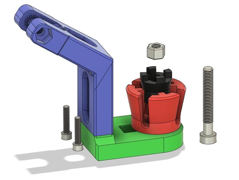 Fahrrad Vorderlichthalter Gabelkrone