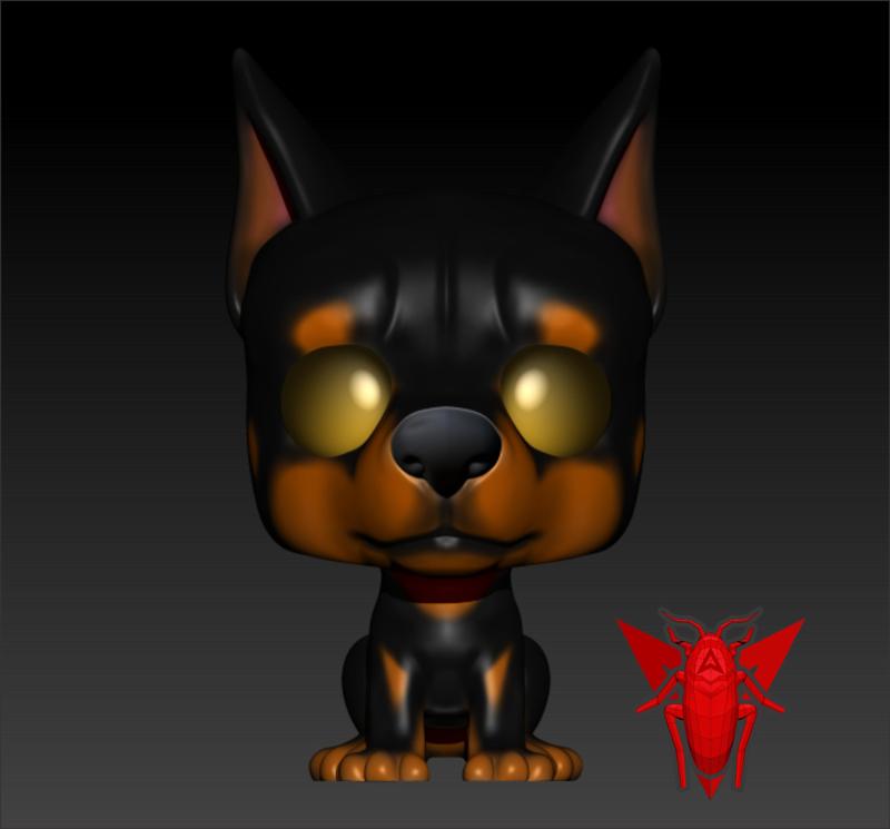 FUNKO POP PET / Dóbermann FUNKO POP / DOBERMAN PUPPY Dóbermann