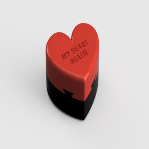 Heart (Dovetail Puzzle Box)