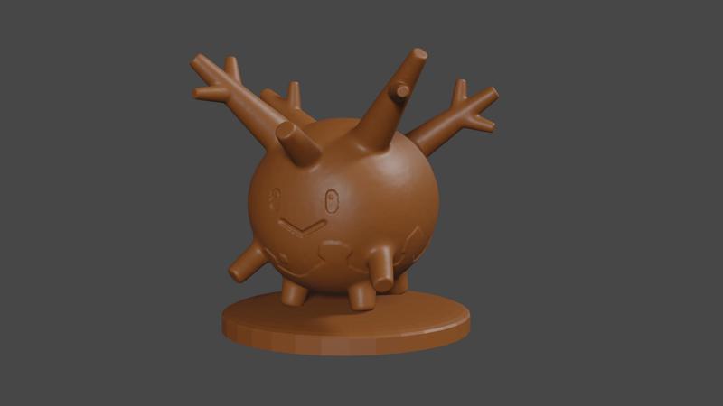 Pokemon inspired, Corsola, Tabletop DnD miniature