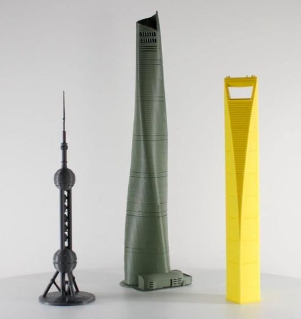 Skyscrapers of Shanghai, China