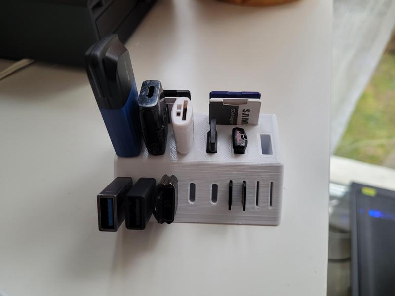 USB Holder for Desk