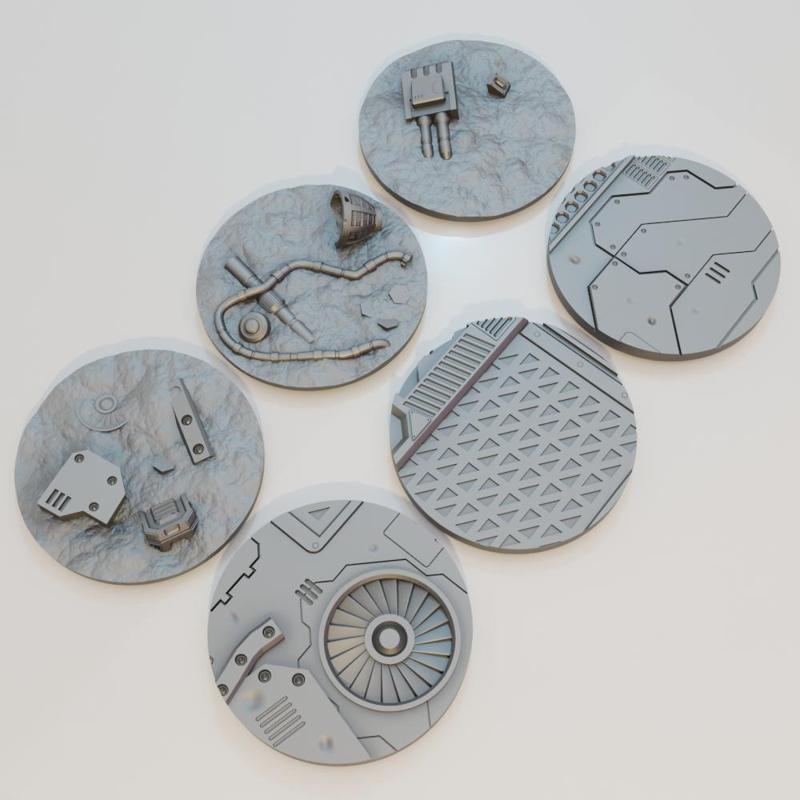 Sci-Fi Bases 70mm