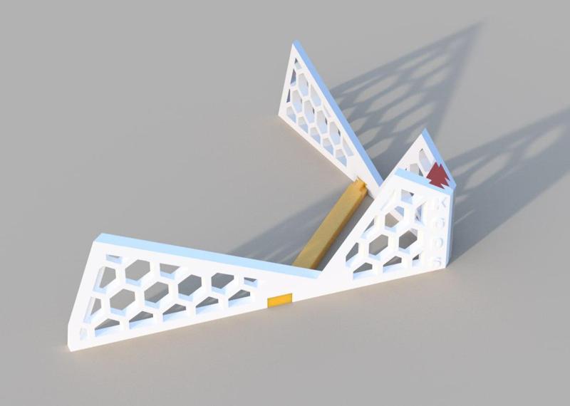 Collapsible stand for Yamaha THR combo amp