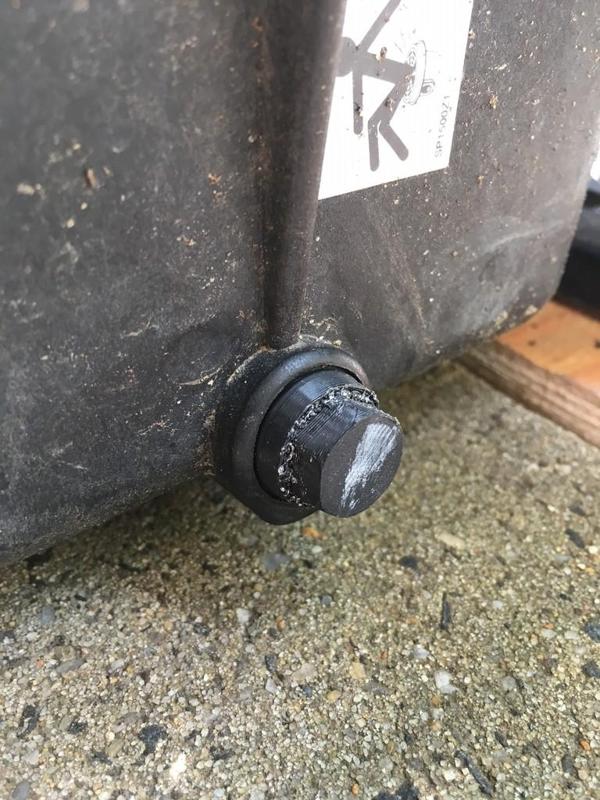 Hayward Super Pump Drain Plug p/n SPX1700FG