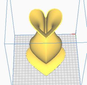 heart vase heart vase