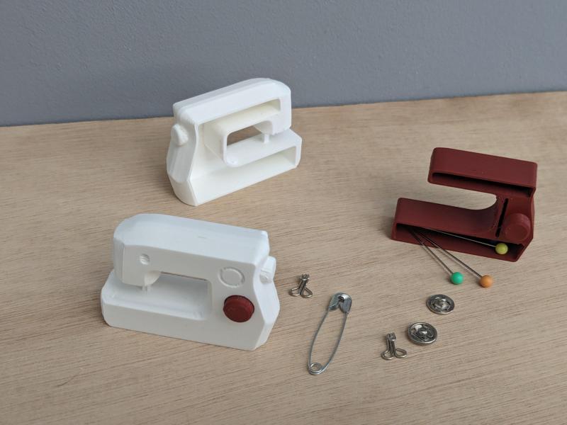 Mini Sewing Machine with Storage Compartment