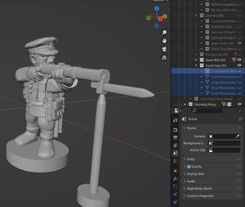 The Great War: Western Front Blender Files WWI-1