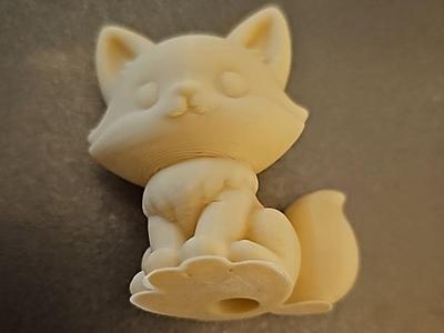 Cute Little Fox Pencil Pal - Remix of DietrickArt